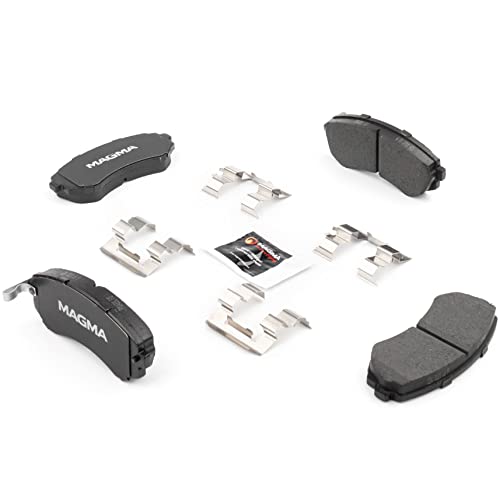 MAGMA Premium PMD422C Ceramic Brake Pads, Front