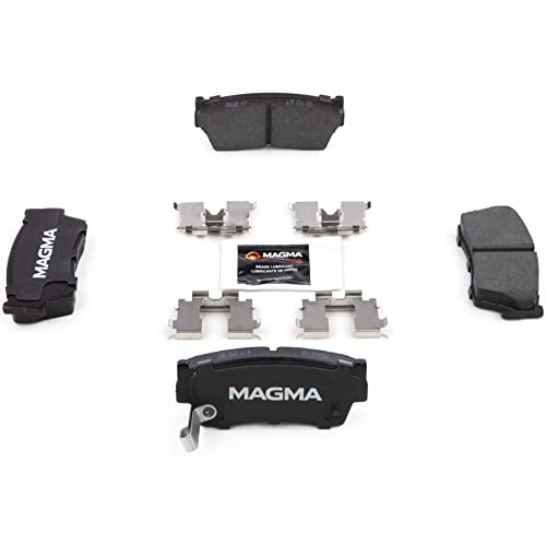 MAGMA Premium PMD418C Ceramic Brake Pads, Front