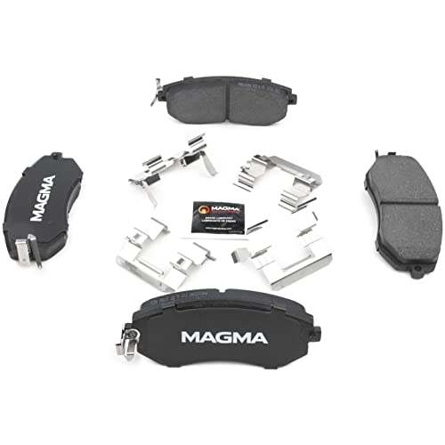 MAGMA Premium PMD1539C Ceramic Brake Pads, Front