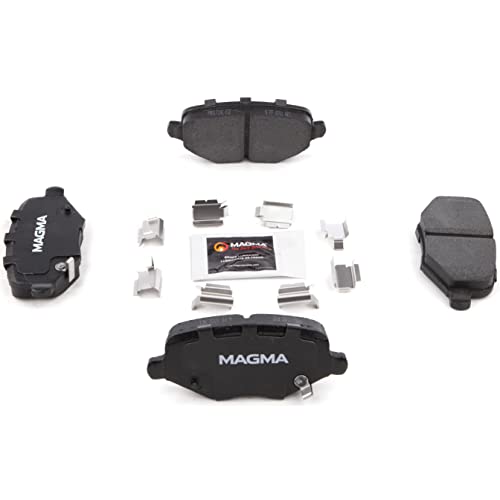 MAGMA Premium PMD1719C Ceramic Brake Pads, Rear