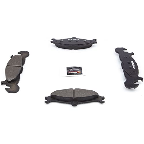 MAGMA Premium PMD219M Semi-Metallic Brake Pads, Front
