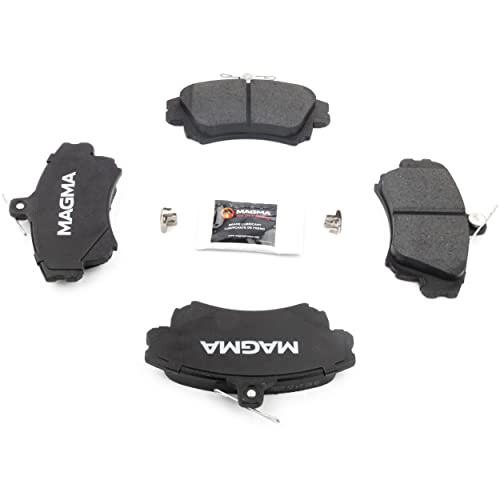 MAGMA Premium PMD837C Ceramic Brake Pads, Front
