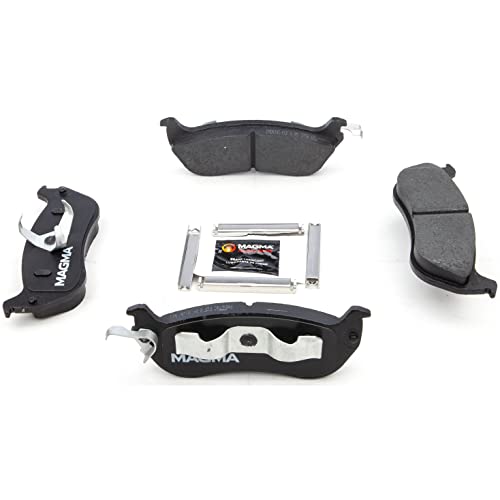 MAGMA Premium PMD674C Ceramic Brake Pads, Rear
