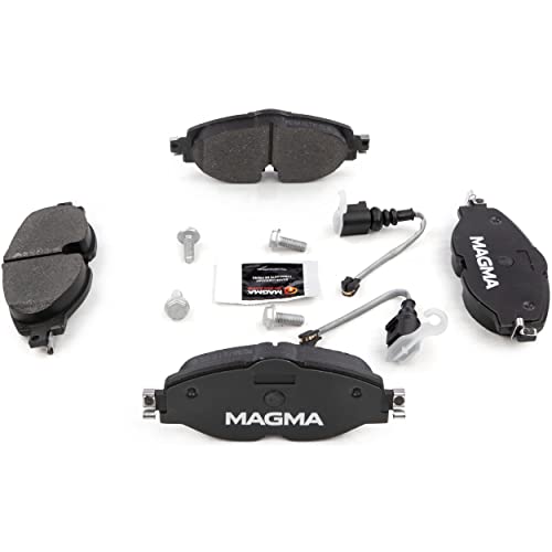 MAGMA Premium PMD1760C Ceramic Brake Pads, Front