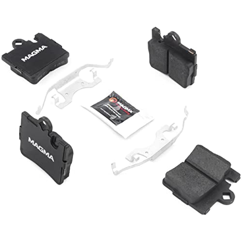 MAGMA Premium PMD848C Ceramic Brake Pads, Rear