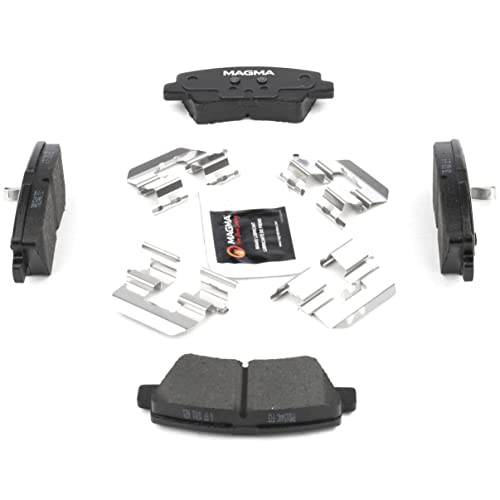 MAGMA Premium PMD1544C Ceramic Brake Pads, Rear