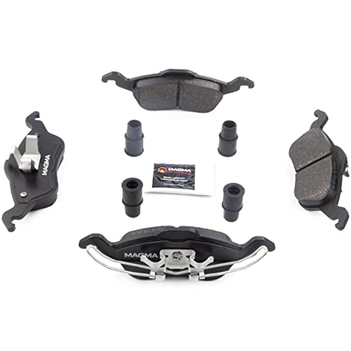 MAGMA Premium PMD816M Semi-Metallic Brake Pads, Front
