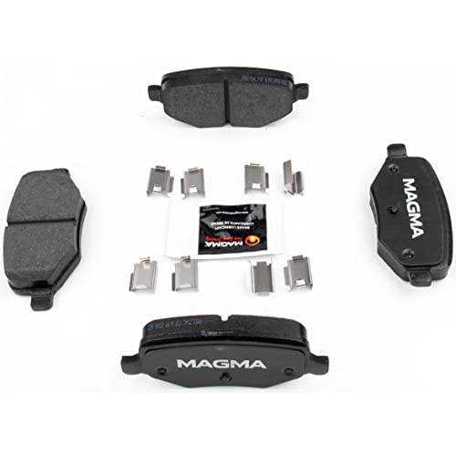 MAGMA Premium PMD1754C Ceramic Brake Pads, Rear