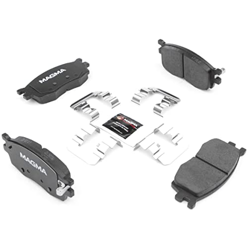 MAGMA Premium PMD1156C Ceramic Brake Pads, Front