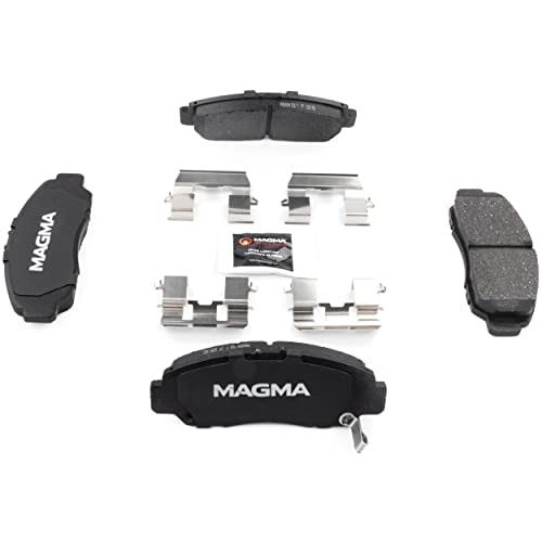 MAGMA Premium PMD959M Semi-Metallic Brake Pads, Front