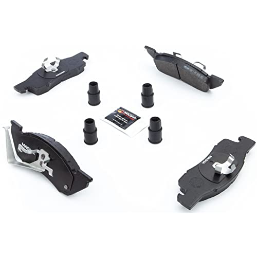 MAGMA Premium PMD344M Semi-Metallic Brake Pads, Front