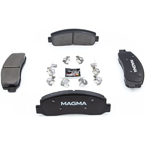 MAGMA Premium PMD1069M Semi-Metallic Brake Pads, Front