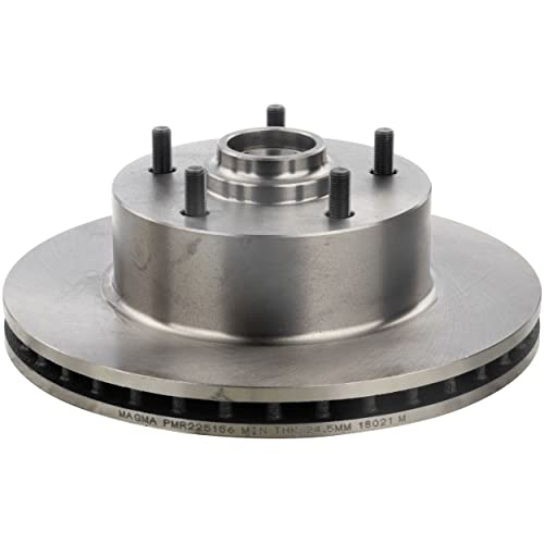 MAGMA Premium PMR225156 Brake Rotor and Hub Assembly, Front