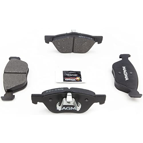 MAGMA Premium PMD1970M Semi-Metallic Brake Pads, Front