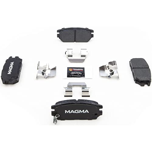 MAGMA Premium PMD532C Ceramic Brake Pads, Rear