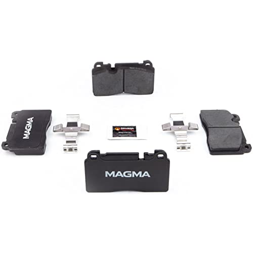 MAGMA Premium PMD1663C Ceramic Brake Pads, Front