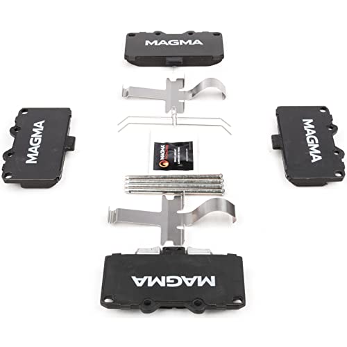 MAGMA Premium PMD1182C Ceramic Brake Pads, Front