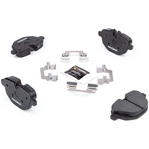MAGMA Premium PMD1473C Ceramic Brake Pads, Rear