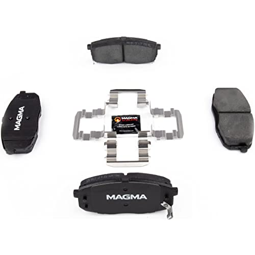 MAGMA Premium PMD1397C Ceramic Brake Pads, Front