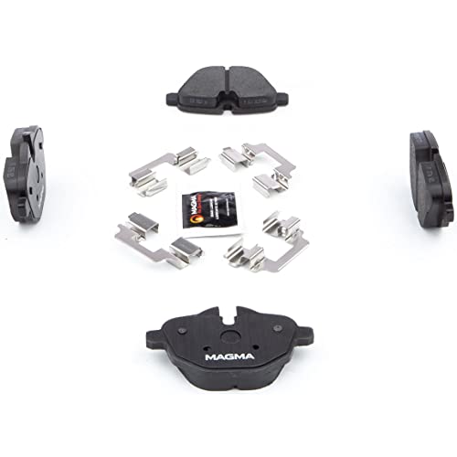 MAGMA Premium PMD1473C Ceramic Brake Pads, Rear