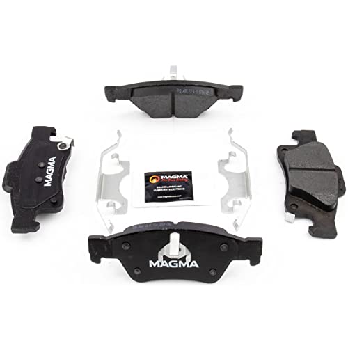 MAGMA Premium PMD1498C Ceramic Brake Pads, Rear