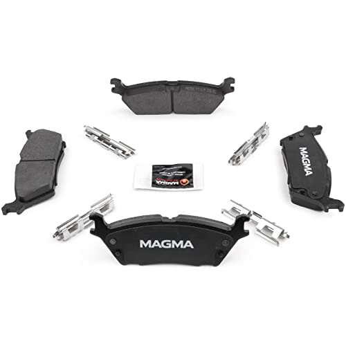 MAGMA Premium PMD1790C Ceramic Brake Pads, Rear