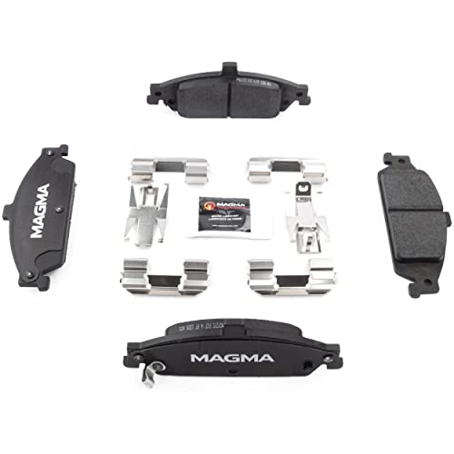 MAGMA Premium PMD727C Ceramic Brake Pads, Front