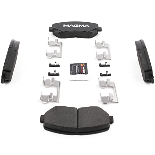 MAGMA Premium PMD1640CC Ceramic Brake Pads, Front