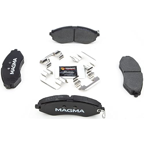 MAGMA Premium PMD1035C Ceramic Brake Pads, Front