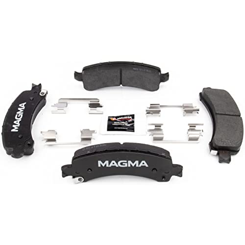 MAGMA Premium PMD974C Ceramic Brake Pads, Rear