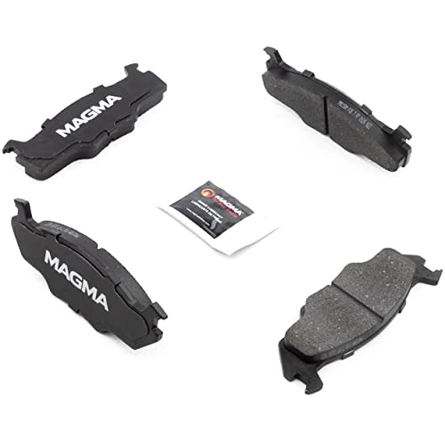 MAGMA Premium PMD158M Semi-Metallic Brake Pads, Front