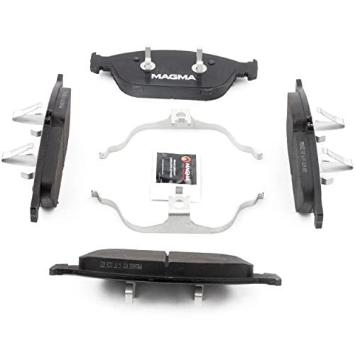 MAGMA Premium PMD1652C Ceramic Brake Pads, Front