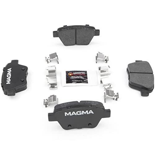 MAGMA Premium PMD1456C Ceramic Brake Pads, Rear