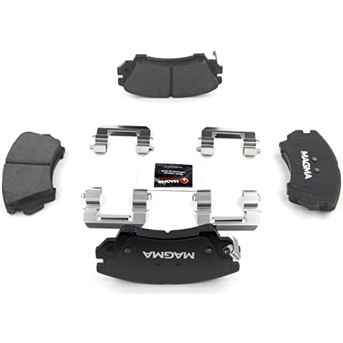 MAGMA Premium PMD1404C Ceramic Brake Pads, Front