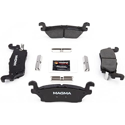 MAGMA Premium PMD1120C Ceramic Brake Pads, Rear