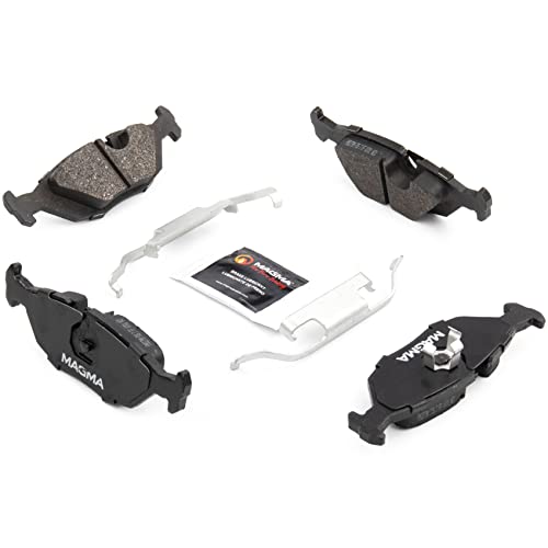 MAGMA Premium PMD279M Semi-Metallic Brake Pads, Rear