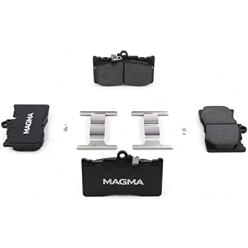 MAGMA Premium PMD1118C Ceramic Brake Pads, Front