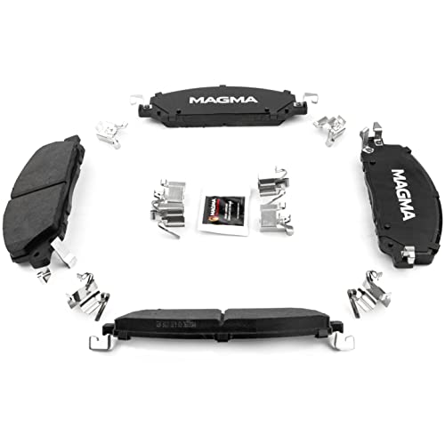 MAGMA Premium PMD2229C Ceramic Brake Pads, Front