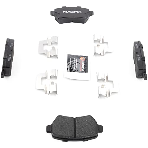 MAGMA Premium PMD1362C Ceramic Brake Pads, Rear