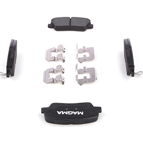 MAGMA Premium PMD1284C Ceramic Brake Pads, Rear