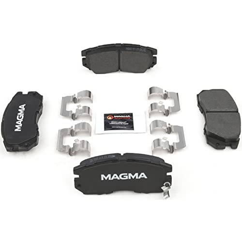 MAGMA Premium PMD563C Ceramic Brake Pads, Front