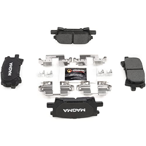 MAGMA Premium PMD996C Ceramic Brake Pads, Rear