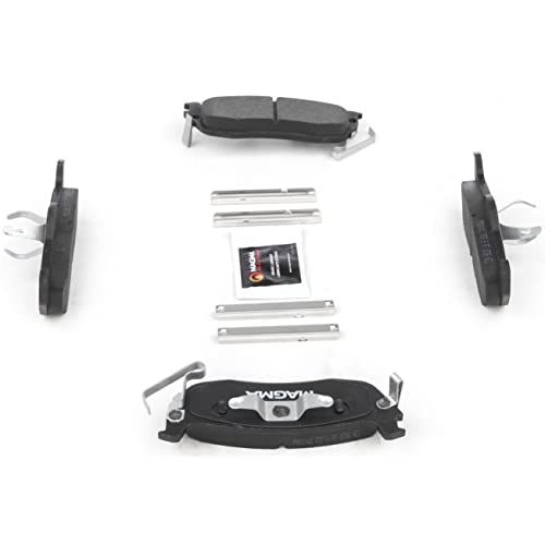 MAGMA Premium PMD1041C Ceramic Brake Pads, Rear