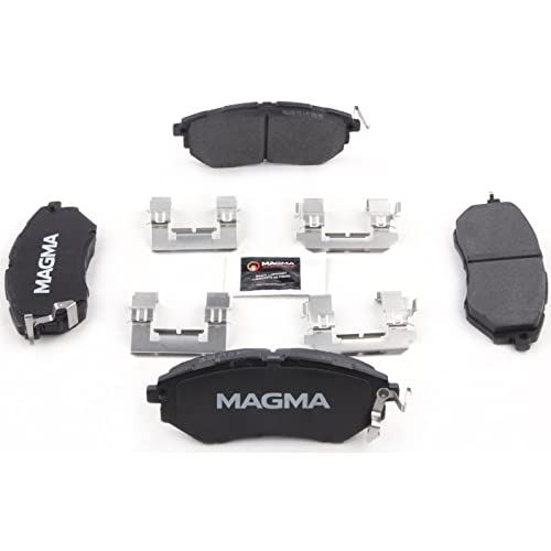 MAGMA Premium PMD1078C Ceramic Brake Pads, Front