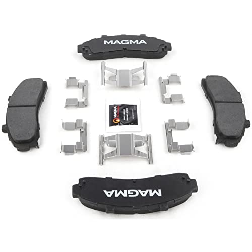 MAGMA Premium PMD652C Ceramic Brake Pads, Front