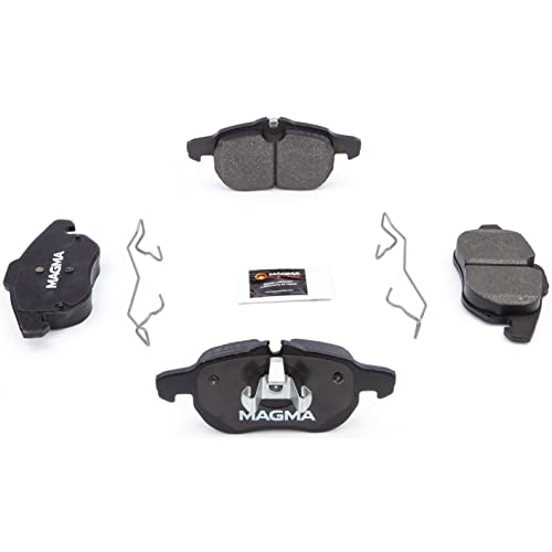MAGMA Premium PMD972M Semi-Metallic Brake Pads, Front