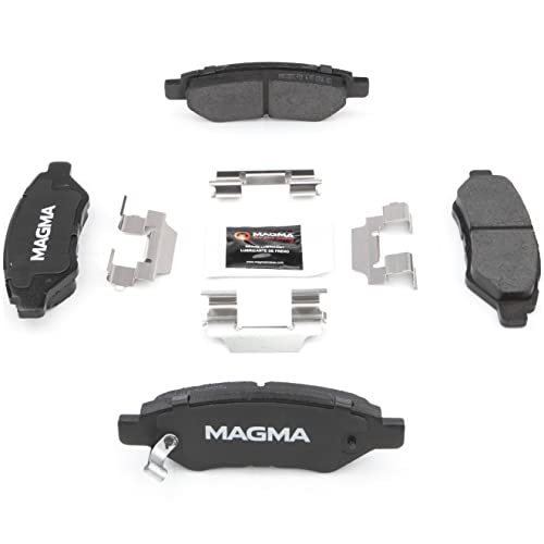 MAGMA Premium PMD1337C Ceramic Brake Pads, Rear