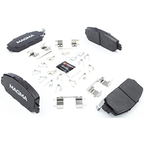 MAGMA Premium PMD2036C Ceramic Brake Pads, Front