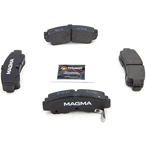 MAGMA Premium PMD511C Ceramic Brake Pads, Rear