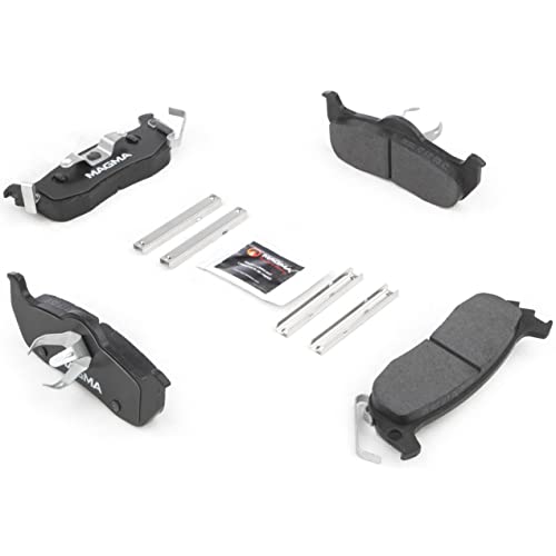 MAGMA Premium PMD1041C Ceramic Brake Pads, Rear